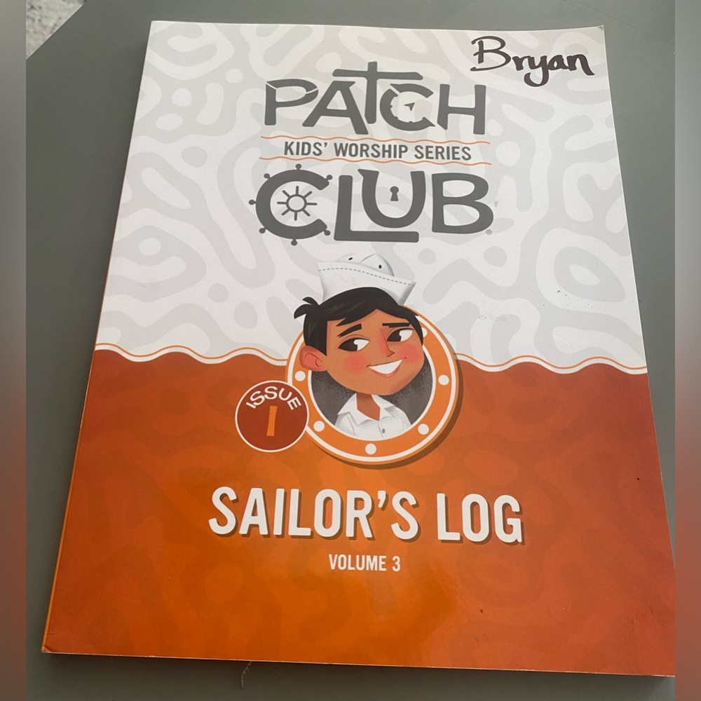 ⚓️ Patch Club Kids Worship Series Sailor's Log Volume 3 ⚓️
